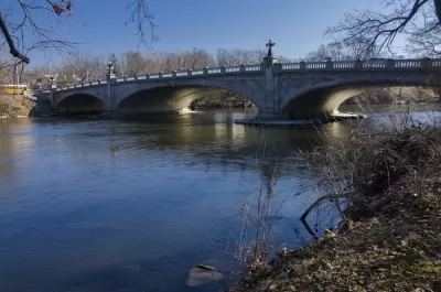 Main Street bridge crossing the St. Joseph's River