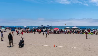 Soccer on the Beach