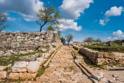 Norba, ancient roman town in Lazio, Italy