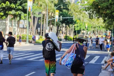 Pedestrians and Surfers