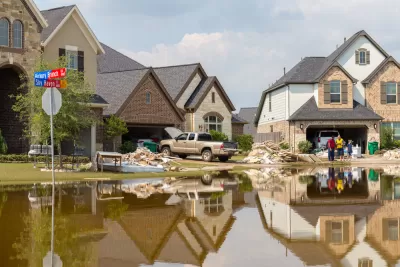 Flood Damaged Suburb