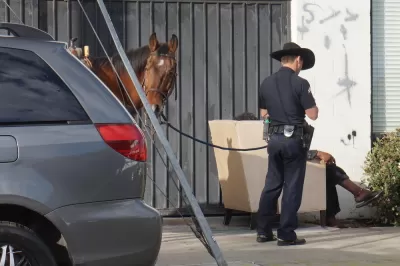 Homeless and Police