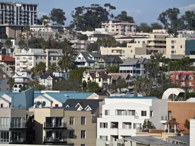 Apartment buildings in San Diego, California