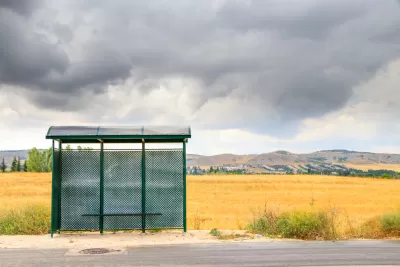 Rural bus stop