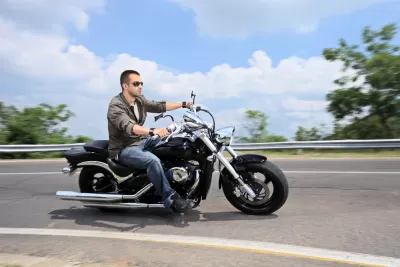 Motorcycle No Helmet