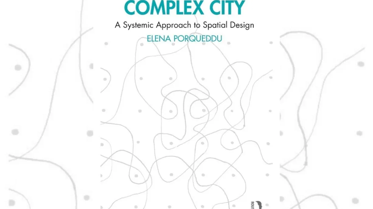 The cover of the book. It has non-geometric gray lines against a white background.