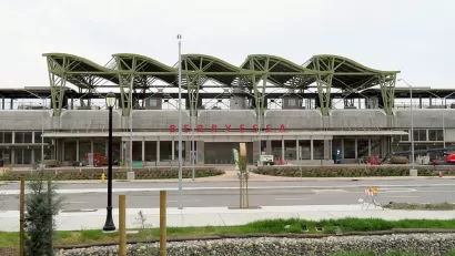 BART Station construction
