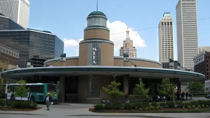 Downtown Tulsa Bus Sation