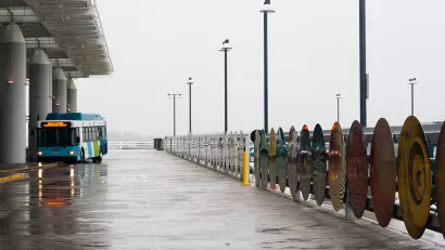 Seattle Bus Rain