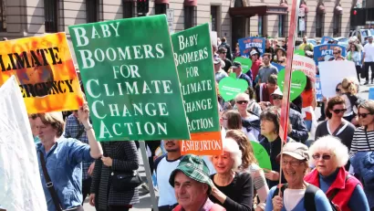 Climate Change protest