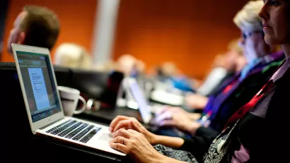 Woman Computer
