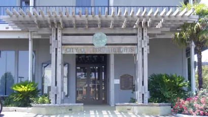 Front entrance of Citrus Heights City Hall, Citrus Heights, California