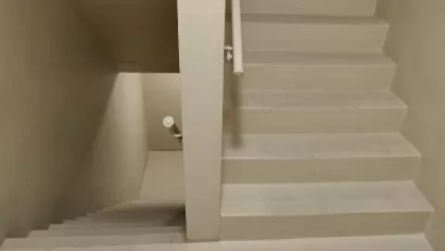 Apartment staircase, Washington, D.C.