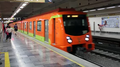 The Eje Central station of the Mexico City Metro