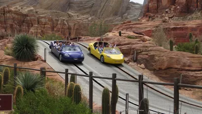 Cars Ride Disneyland