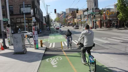 Broadway Bike Lane