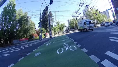 Protected Bike Lane