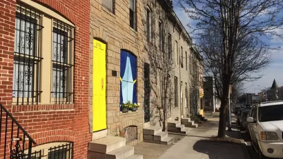 Baltimore Rowhouses