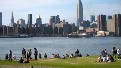 View of New York City from Williamsburg, Brooklyn