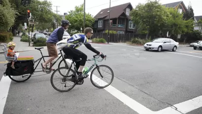 Berkeley People on Bikes