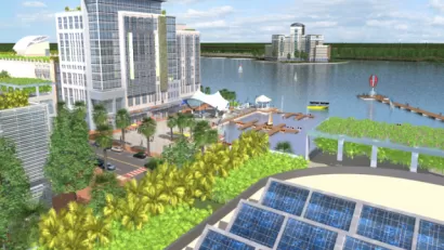 Solar Powered City