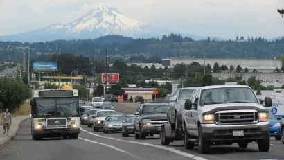Mt. Hood and Traffic