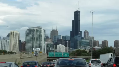 Chicago Freeway Traffic