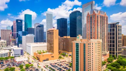 Houston, Texas skyline.
