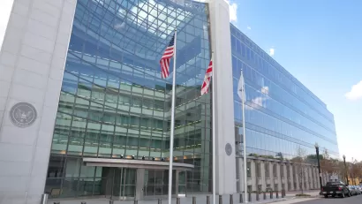 Securities and Exchange Commission office in Washington, D.C.