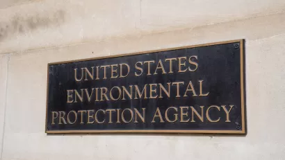 Environmental Protection Agency sign