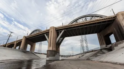 Los Angeles bridge