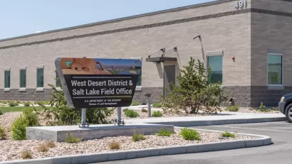 Bureau of Land Management West Desert District & Salt Lake Field Office in Salt Lake City, Utah.