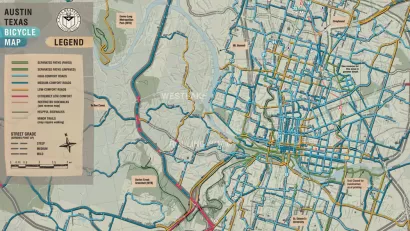 Austin Bike Map