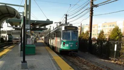 Boston transit station