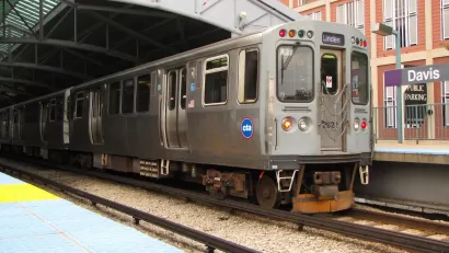 CTA Purple Line train