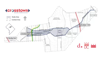Crosstown Study Map