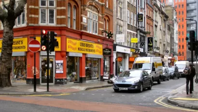 Tin Pan Alley in London