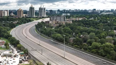 Evacuated Highway 401