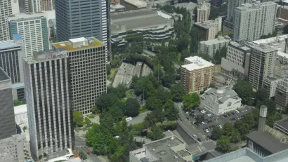 Freeway park over I-5