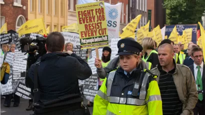 European Day Of Action: Protests In Dublin - September 29th.