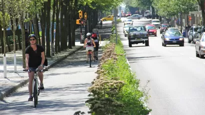 Protected Bike Lane