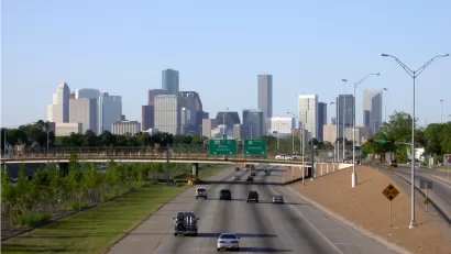 Houston's downtown skyline