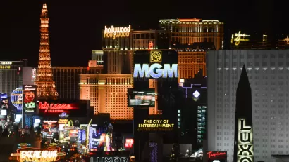 Las Vegas Strip At Night