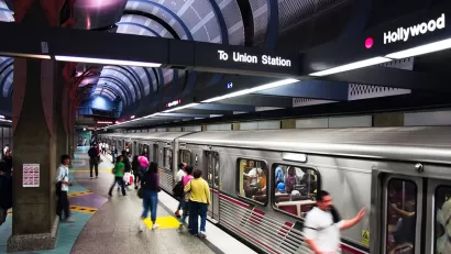 Metro Subway Los Angeles