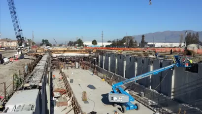 BART Station Construction