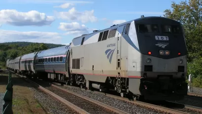 Northbound Amtrak