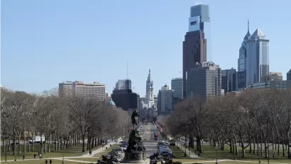Philadelphia's Benjamin Franklin Parkway