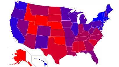 Red and Blue States
