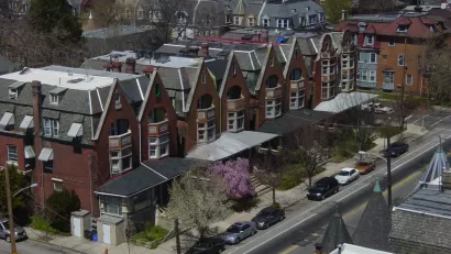 Row Houses at 48th between Walton and Cedar, West Philadelphia