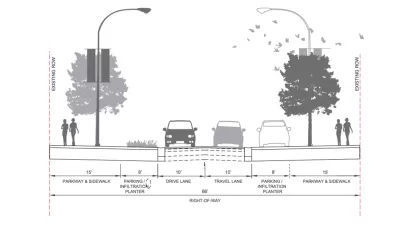 Argyle Street Lane Configuration